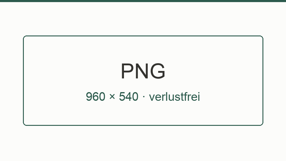 Eine Karte mit dem Wort PNG und der Angabe 960 mal 540 Pixel